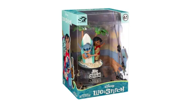 AbyStyle Lilo + Stitch Surfboard Αγαλματίδιο 17cm (ABYFIG062) 3