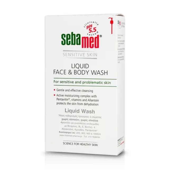 Sebamed Liquid Καθαριστικό Προσώπου/Σώματος, 300ml
