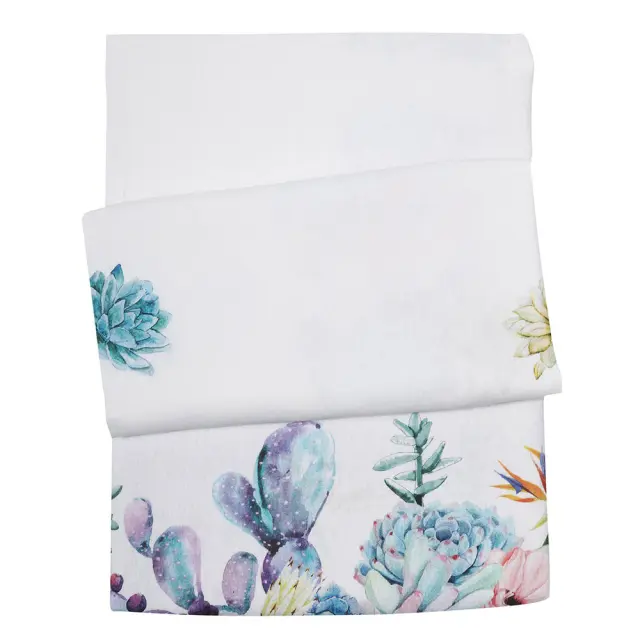 Runner 45x140cm Das Home 0621 Λευκό / Μπλε