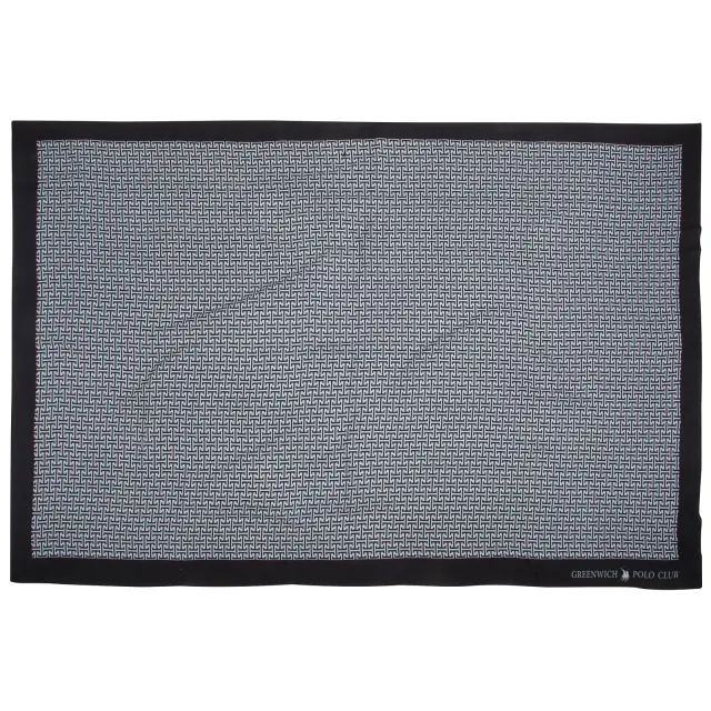 Πετσέτα-Παρεό Θαλάσσης 110x180 Greenwich Polo Club 4005 Grey-Black 100% Rayon