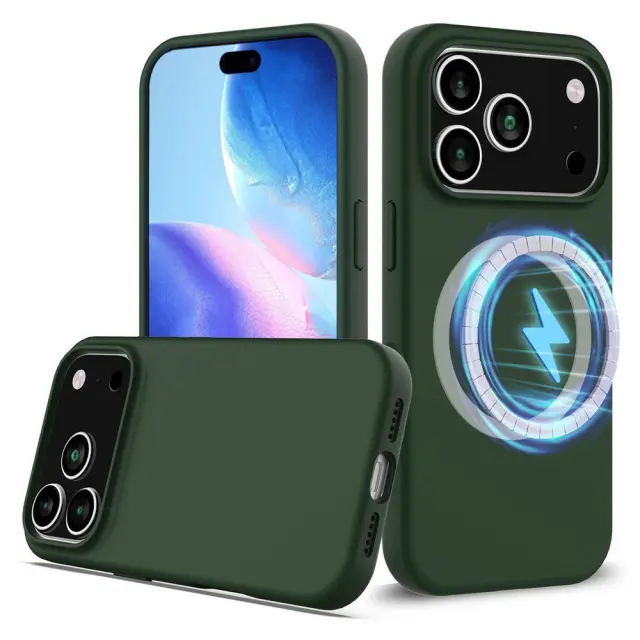 MagSafe Θήκη για iPhone 17 Pro/18 Pro-Dark Green OEM