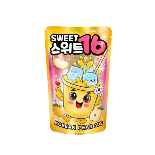 Sweet16 Korean Pear Ade Zero Sugar 200ml ΧΓ
