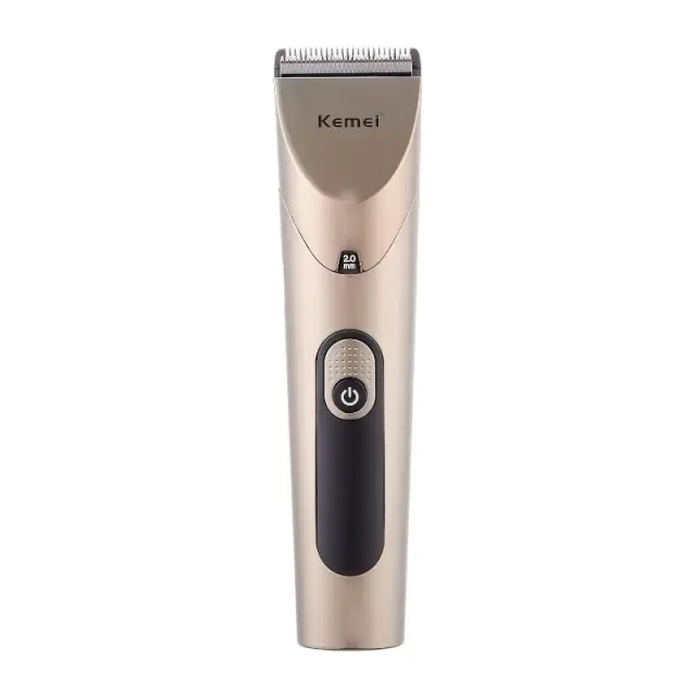 Kemei KM-1627 Επαγγελματική Επαναφορτιζόμενη Κουρευτική Μηχανή Ροζ Χρυσή