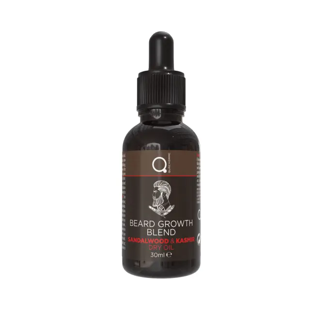 Beard and Face Dry Oil Sandalwood Kashmir 30ml by QureHomme - Ξηρό Έλαιο Περιποίησης Γενειάδας ��