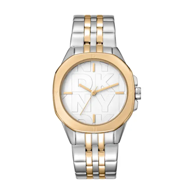 DKNY Brooklyn Midi, Women's Watch, Two Tone Stainless Steel Bracelet DK1L012M0085
