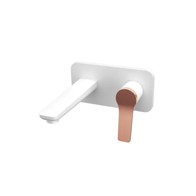 Μπαταριά Νιπτ. KARAG ANDARE WNW148073PH-RG BIANCO/ROSE GOLD επίτοιχη 3