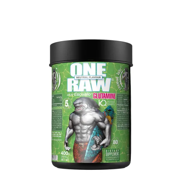 Zoomad Labs One Raw® Glutamine Unflavored, 400 g