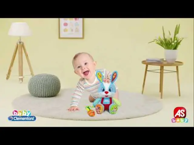 Baby Clementoni Βρεφικό Εκπαιδευτικό Λέλος Το Λαγουδάκι Για 10+ Μηνών (1000-63565) 2