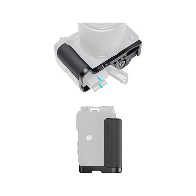 SmallRig L-Shaped Mount Plate with Handle for Canon EOS R50 V Black (5429) 3