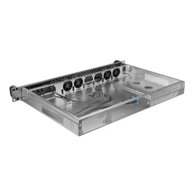 Lanberg Rackmount Server Chassis ITX 300/10 19" 1U (SC01-3001-10B) 2
