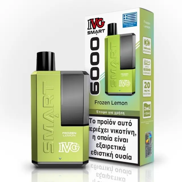 IVG Smart 6000 Frozen Lemon 20mg 2ml+10ml