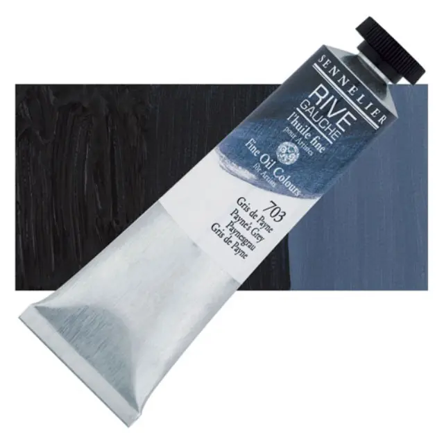 Sennelier Λάδι Rive Gauche 703 Payne's Grey - 40ml