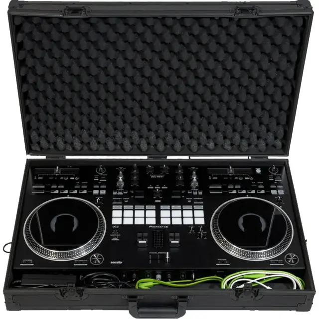 WALKASSE W-CONTROL-LB Flight case Pick n Pluck foam DDJ-REV7, 1000, FLX6..., Black. 3