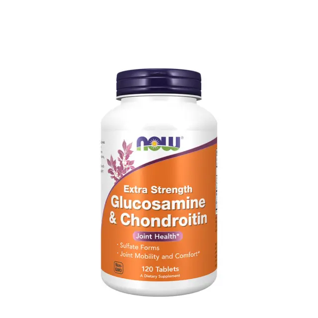Now Foods Glucosamine & Chondroitin Extra Strength 120 Tablets