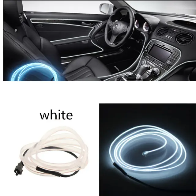 Εσωτερικός φωτισμός αυτοκινήτου Neon 2m OEM ΛΕΥΚΟ