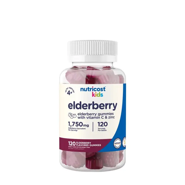 Nutricost Kids Elderberry Gummies