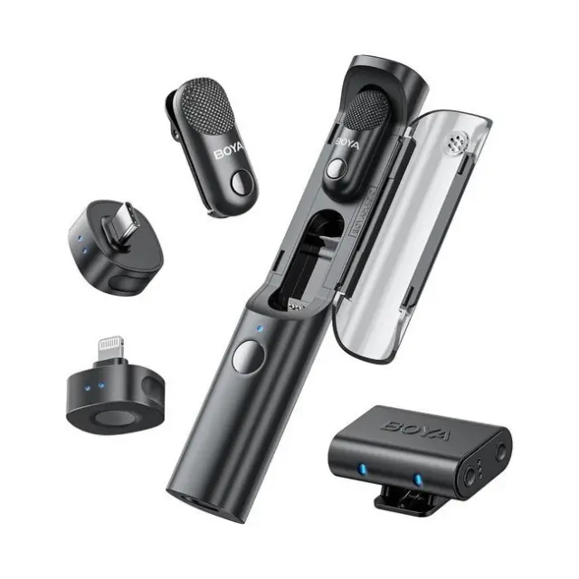 BOYA Μικρόφωνο MAGIC-02 Wireless 2.4GHz USB-C Black