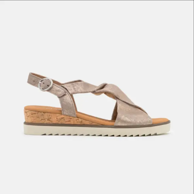 Gabor Πέδιλα Γυναικείο δέρμα Nubuck Χρυσό GAB/22751 95-MUSCHEL