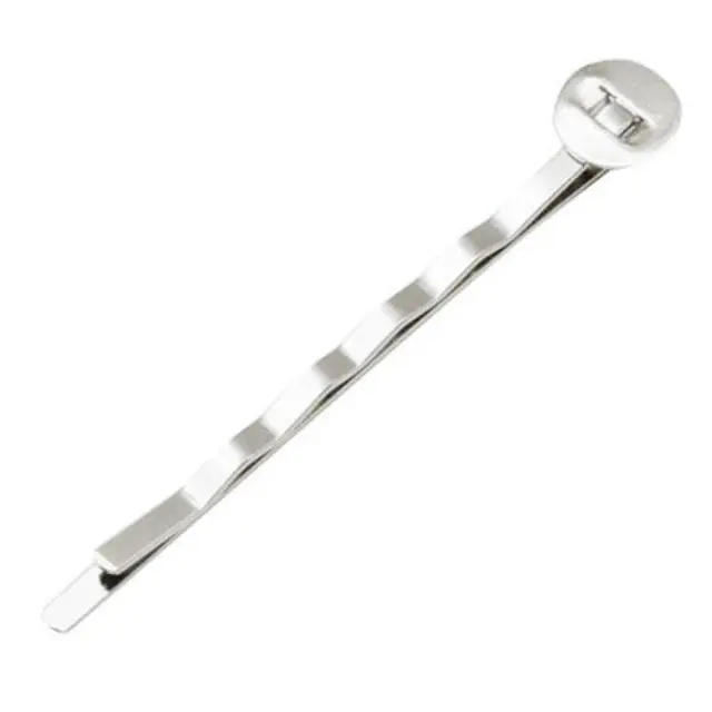 Φουρκέτα 52x2x2mm - Silver Color - 10τεμ