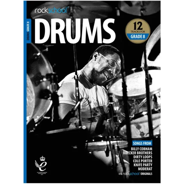 Rockschool - Drums Grade 8 2018 (BK/AUD)