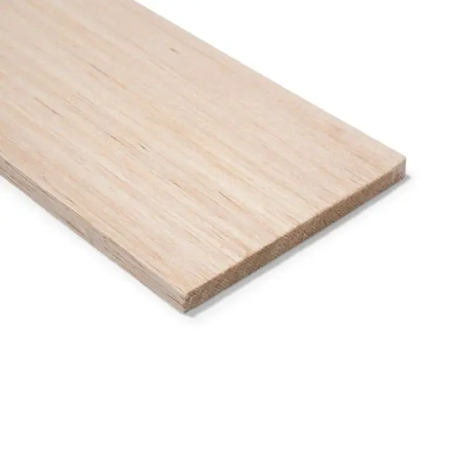 Ξύλο Μπάλσα Φύλλο 10x100mm - 8mm - 1τεμ (Εύθραυστο-Παραλαβή απ'το Κατάστημα)