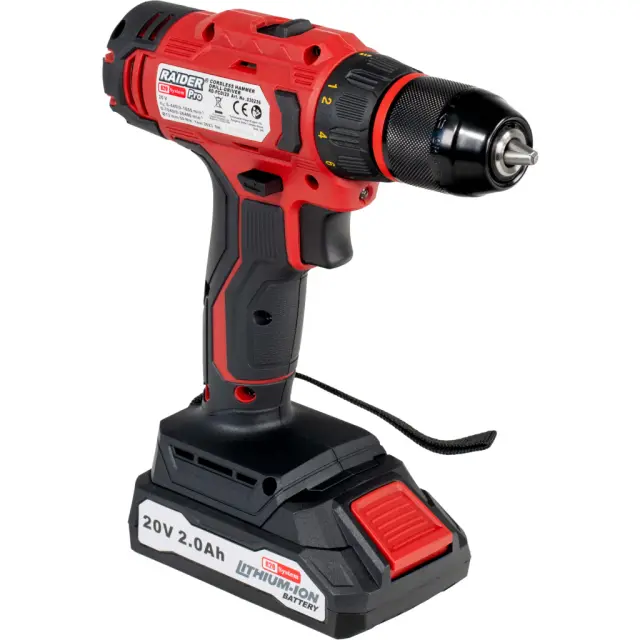 RAIDER R20 Set Δραπανοκατσάβιδο 13mm 50Nm 2Ah RDP-PCDI20 2