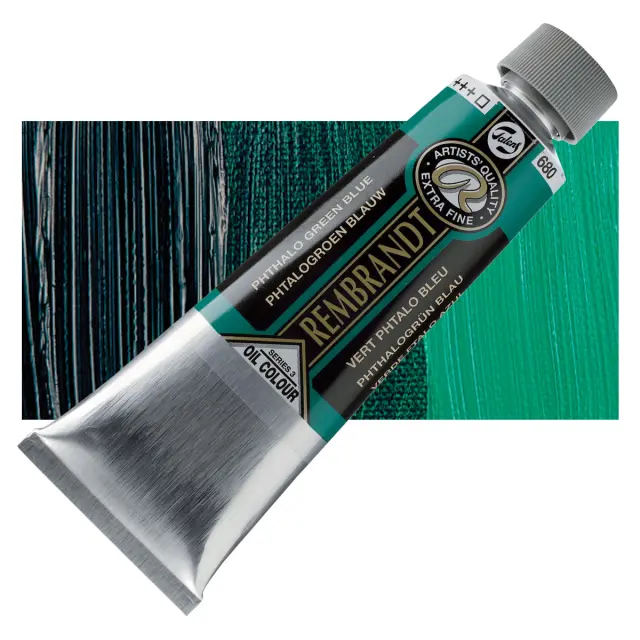 Λάδι Talens Rembrandt - 680 Phthalo Green Blue - 150ml