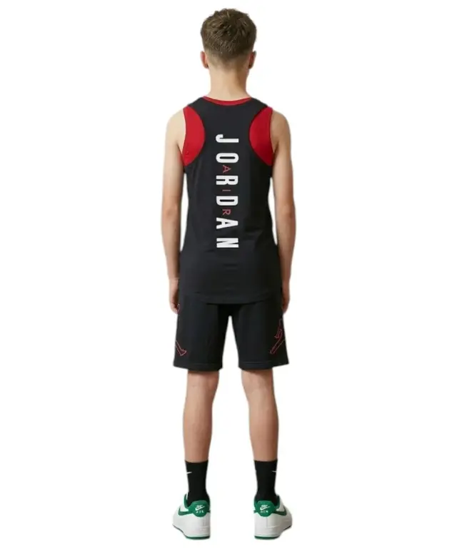 Jordan - Παιδική Αμάνικη Μπλούζα Bra Kid's Tank Top 45B506-023 Μαύρο - 10-12 ετών 3