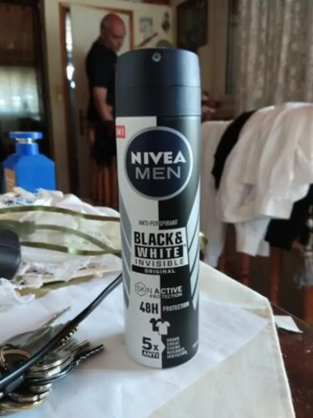 Nivea Men 1+1 Invisible Black & White Original Spray Αποσμητικό, 2x150ml