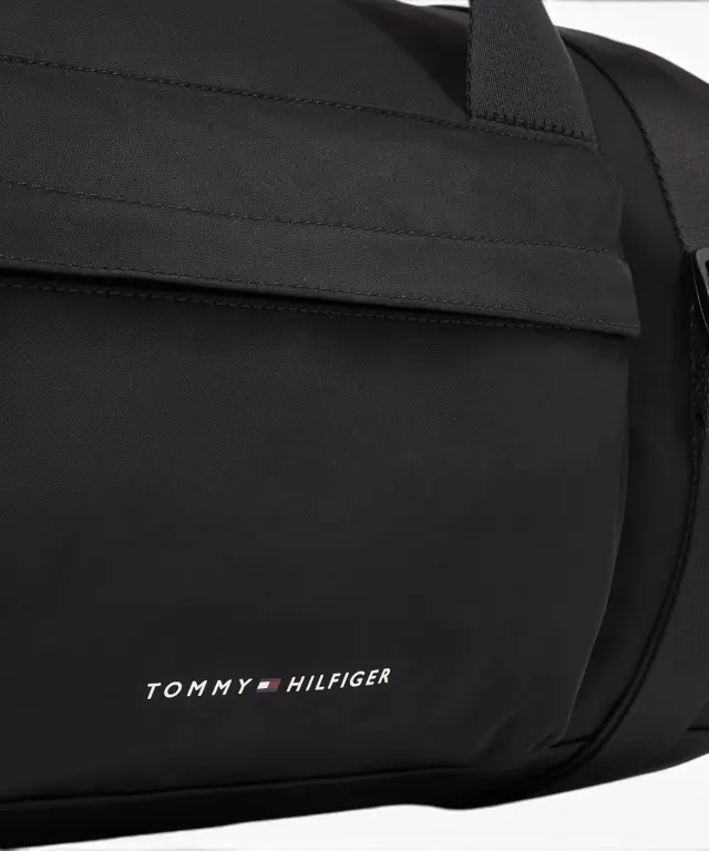 Tommy Hilfiger - Ανδρικό Σακ Βουαγιάζ Th Established Duffle AM0AM08019-BDS Μαύρο 3
