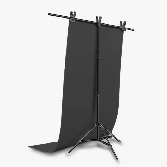 Jinbei Φόντο PVC 100*200cm Στήριγμα Μαύρο