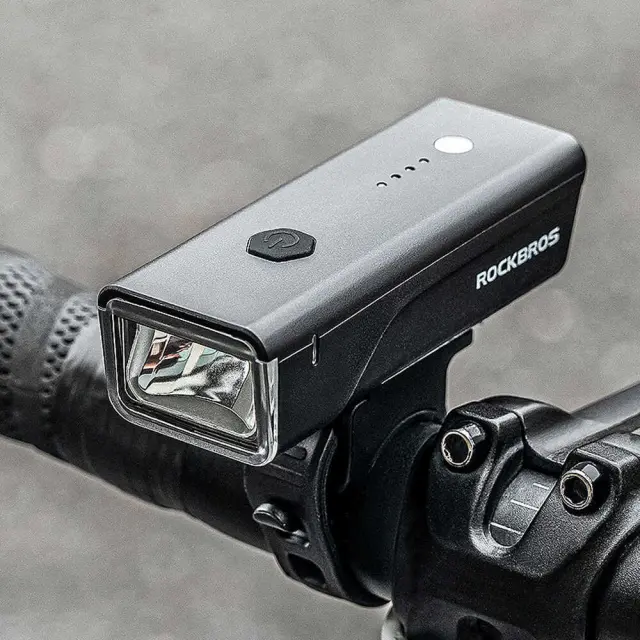 Μπροστινό Φως Ποδηλάτου Rockbros 24510003001 260 lm USB-C Μαύρο 2