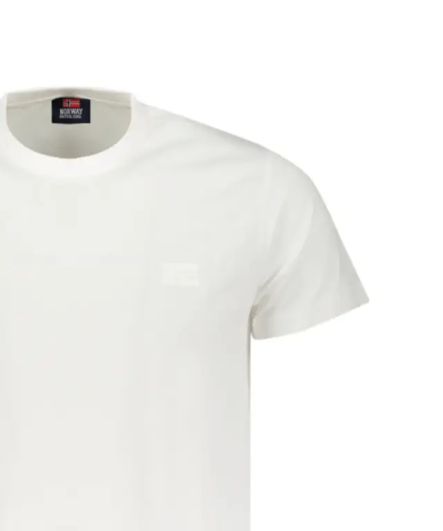 Norway Nautical School - Ανδρικό T-shirt Κοντομάνικο 846061-WHITE Λευκό 3