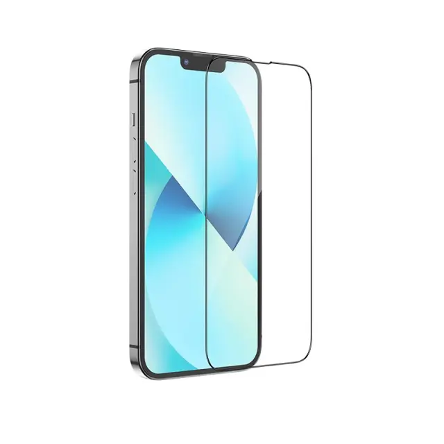 Tempered Glass Hoco A27 Anti-Static Dustproof 0.33mm 2.5D για Apple iPhone 13 mini Μαύρο