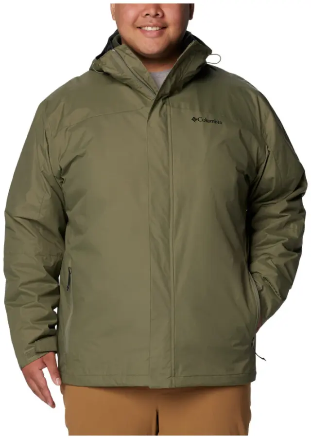 Columbia Tunnel Falls™ II Ανδρικό Μπουφάν 3 σε 1 Stone Green (Υπερμεγέθη) - 2096922-397 - XL