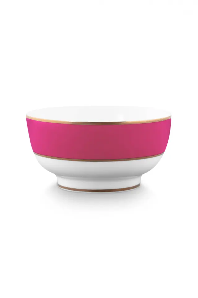 PIP STUDIO ΠΟΡΣΕΛΑΝΙΝΟ ΜΠΩΛ PIP CHIQUE ΡΟΖ & ΧΡΥΣΟ 12,5cm - One size