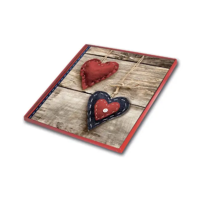 Άλμπουμ φωτογραφιών , hearts, VALENTINE C, 32x32 εκ. με 40 σελίδες χαρτόνι + ριζόχαρτο, αγίου Βαλεντίνου 3