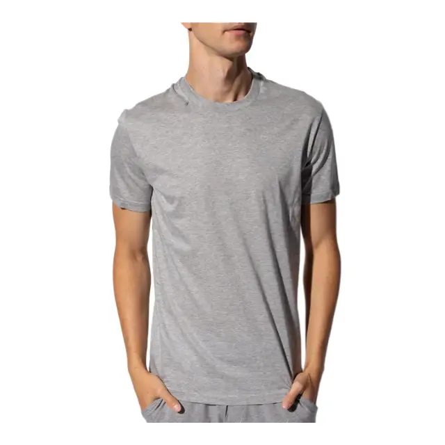 DSQUARED2 Ανδρικό T-Shirt Back Logo - Τριπλό Πακέτο, Χρώμα Μαύρο-Γκρι-Λευκό 2