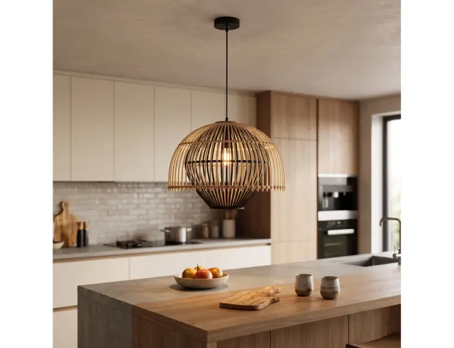 Φωτιστικό Οροφής Mykel PTMD Luxury Living Μονόφωτο, με λαμπτήρα E27 και διαστάσεις 61x61x46cm - Cream 98802