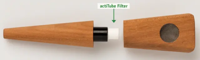 Ξύλινη Πίπα actiTube Pear Wood (Ξύλο Αχλαδιάς) 3