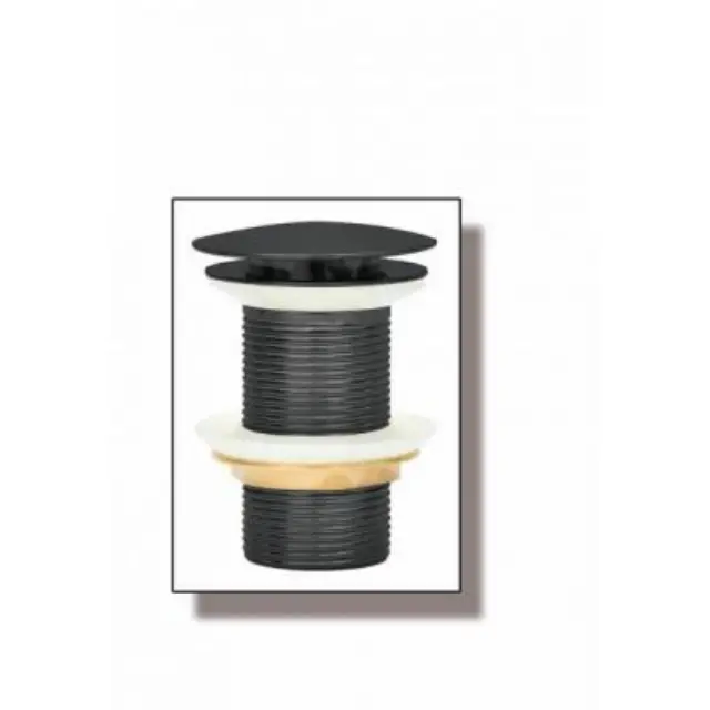 31-1111 ΒΑΛΒΙΔΑ ΝΙΠΤ CLICK ST/ST 7,8CM Χ/ΥΠΕΡΧ BLACK GLORIA
