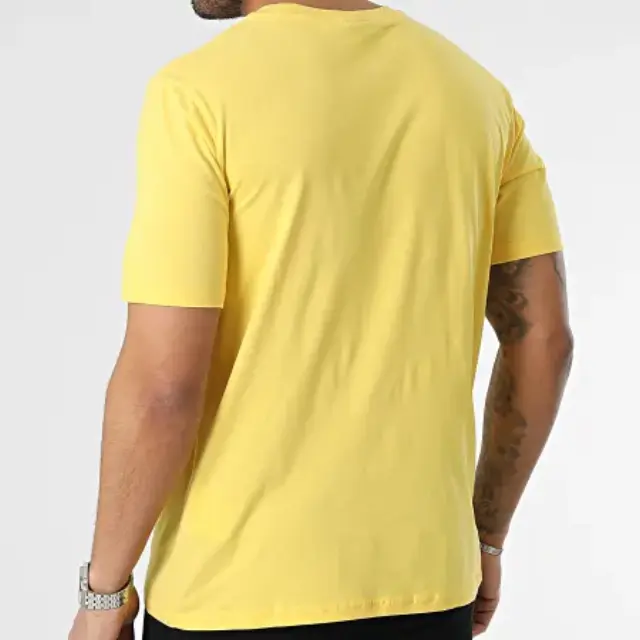 CHAMPION CREWNECK T-SHIRT ΜΠΛΟΥΖΑ ΑΝΔΡΙΚΗ YELLOW 3