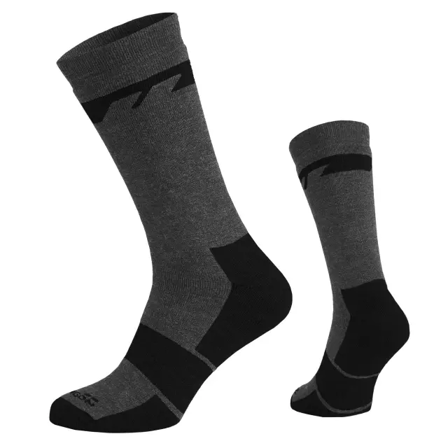 ALPINE MERINO SOCKS HEAVY EL14017 06-Olive Green