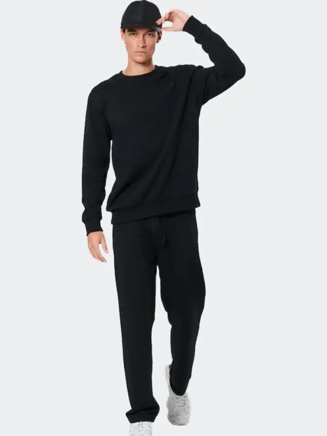 Body ActionΦούτερ Fleece Black - 3XL 3