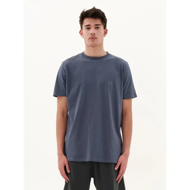 Emerson Men's S/S T-Shirt (231.EM33.122-INDIGO BLUE) - Μπλέ