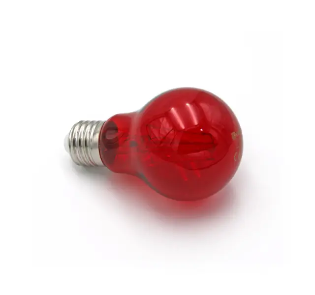 LED ΛΑΜΠΑ COG ΑΧΛΑΔΙ Ε27 6W 230V ΚΟΚΚΙΝΟ