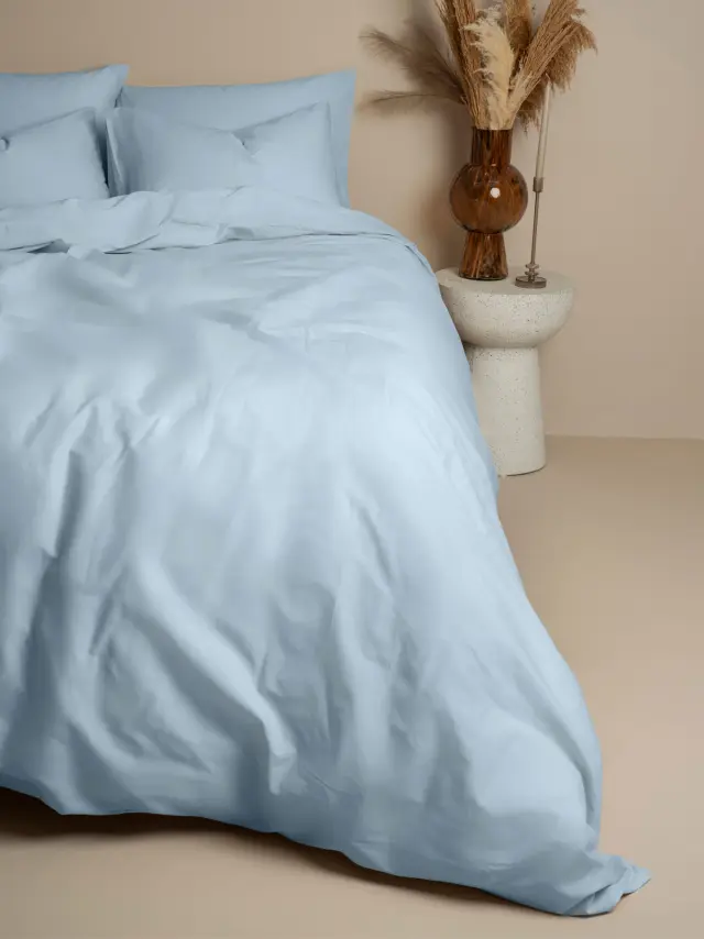 Σετ Σεντόνια Cotton Feelings 103 Light Blue Μονό (165x270) Sunshine 2