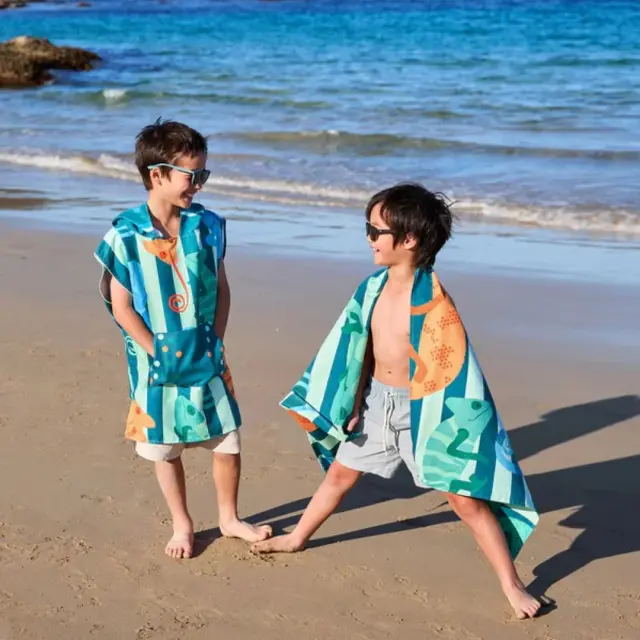 Dock & Bay: Παιδική Πετσέτα θαλάσσης Quickdry Karma Chameleon Microfiber (Μικροϊνες) 130×70εκ 623874 2