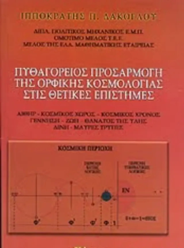 ΠΥΘΑΓΟΡΕΙΟΣ ΠΡΟΣΑΡΜΟΓΗ ΤΗΣ ΟΡΦΙΚΗΣ ΚΟΣΜΟΛΟΓΙΑΣ ΣΤΙΣ ΘΕΤΙΚΕΣ ΕΠΙΣΤΗΜΕΣ ΑΙΘΗΡ - ΚΟΣΜΙΚΟΣ ΧΩΡΟΣ - ΚΟΣΜΙΚΟΣ ΧΡΟΝΟΣ - ΓΕΝΝΗΣΗ - ΖΩΗ - ΘΑΝΑΤΟΣ ΤΗΣ ΥΛΗΣ - ΔΙΝΗ - ΜΑΥΡΕΣ ΤΡΥΠΕΣ
