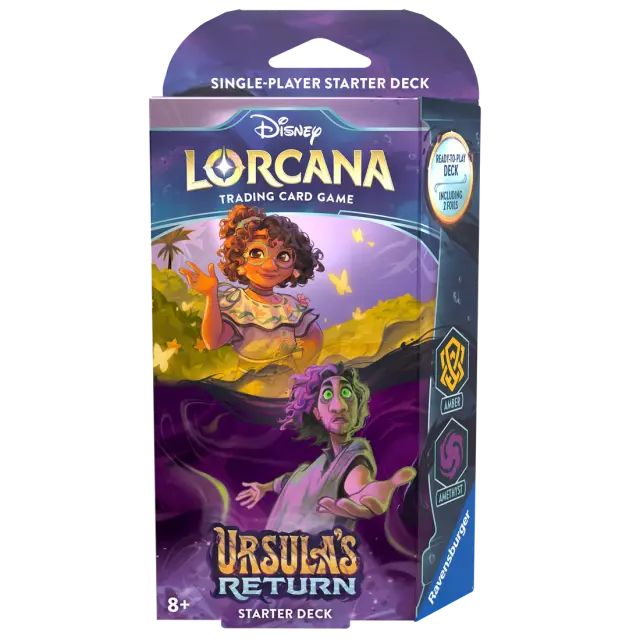 Disney Lorcana – Ursula’s Return Starter Deck (Amber & Amethyst) – EN